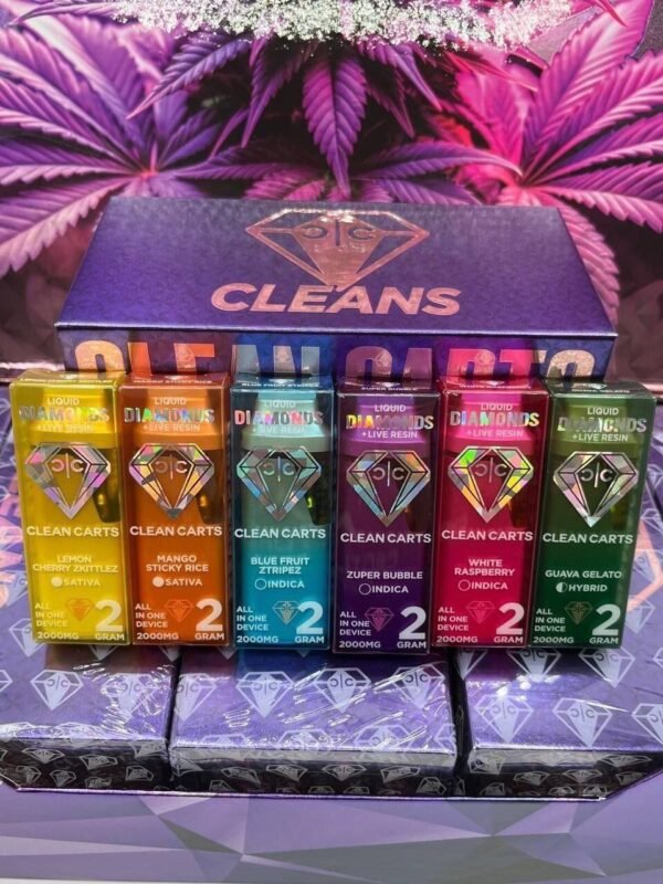 Clean carts Disposable 2g /  Purple Edition - Image 2