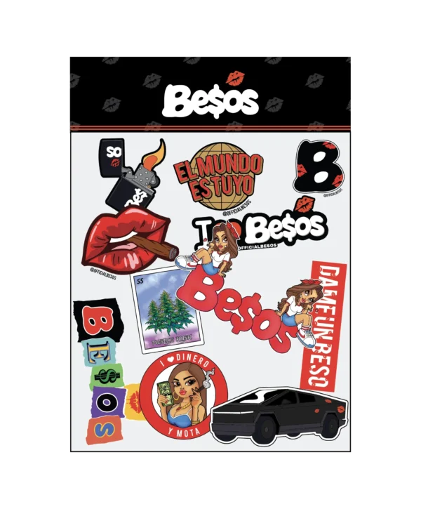 OFFICIAL BESOS STICKER PACK